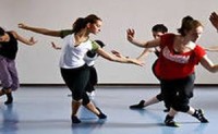 Подготовка танца «Джаз-Модерна» с Васей Козарем, а также танцевальный марафон «Бегущие по волнам – 2013»